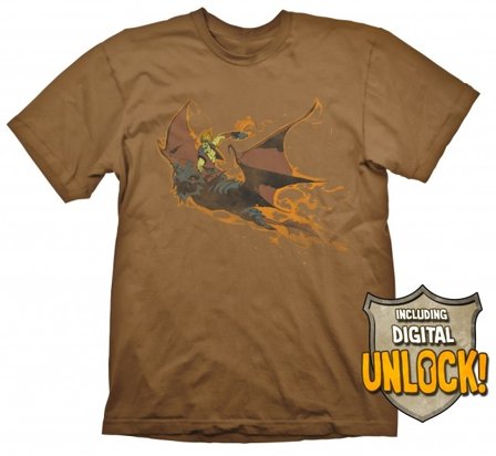 DOTA 2 T-Shirt Batrider + Digital Unlock XL