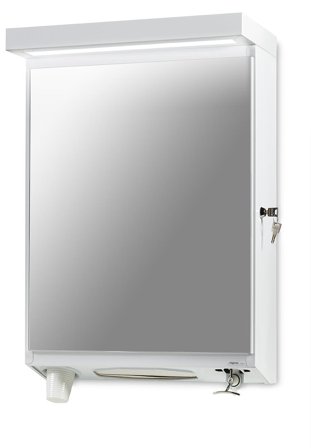 Gårö Plåtprodukter Femett Hygieneskap 475 x 670 mm, hvit, Baderom