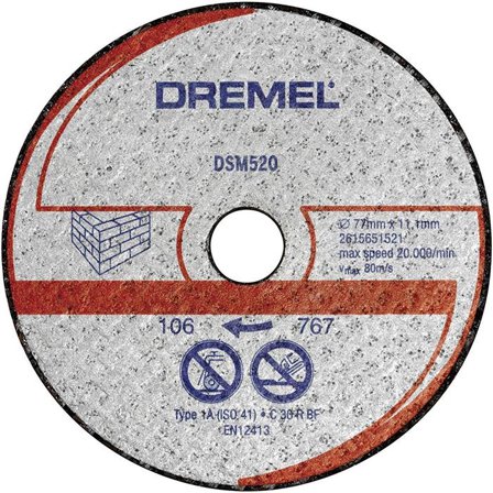 Dremel DSM520 Kapskiva, Maskintillbehör & förbrukning