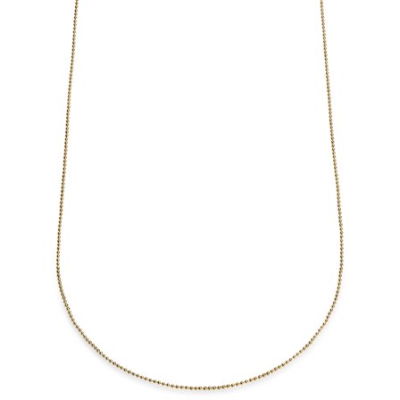 Essentials | 1,6 mm Guldfarvet Ball Chain Halskæde til mænd - Kæde halskæder
