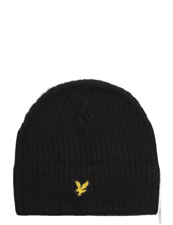 Lyle & Scott | Knitted Ribbed Beanie | ONE SIZE