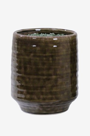 Eightmood - Maljakko Harbor medium - Ruskea - Ruukut & maljakot - - Homeroom