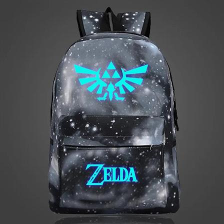 Anime Legend of Zelda Ryggsekk Skoleveske Luminous Student Ryggsekk Stil 3