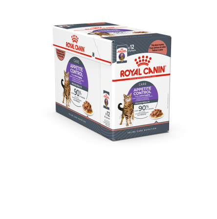 Royal Canin - Feline Wet Appetite Control Care Gravy 85 g x 12 stk - porsjonsposer - Katt - Kattefôr & kattemat - Våtfôr og våtmat - ZOO.no