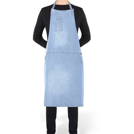 Dutchdeluxes Five Pockets Comfort Fit esiliina, washed indigo