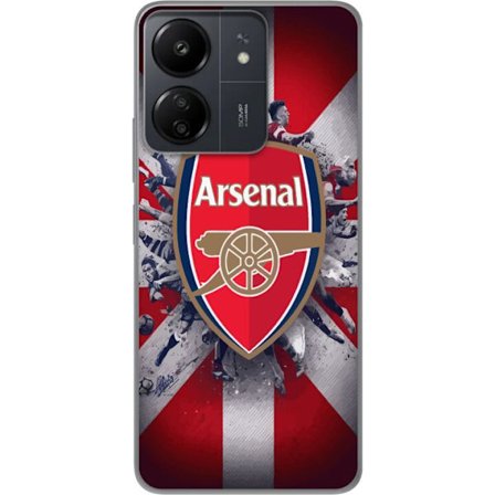 Kompatibelt Mobildeksel til Xiaomi Redmi 13C Arsenal fotballklubb England Premier League kreativ fotball sterk talentbase moderne spilleide og interna