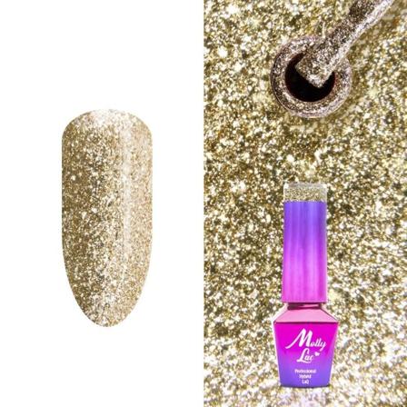 Mollylac - Gellack - Luxury Glam - Nr547 - 5g Uv-gel/led Guld