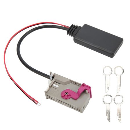 32-stifts Bluetooth Aux-ingångsadapter ljudkabel ersättning för A8 TT R8 A3 A4 RNSE-navigering