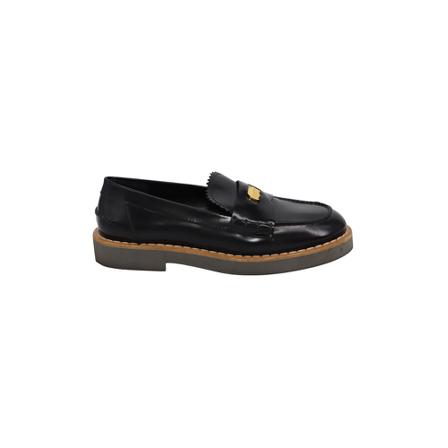Miu Miu Pre-owned, Loafers Zwart, Dames, Maat:40 EU