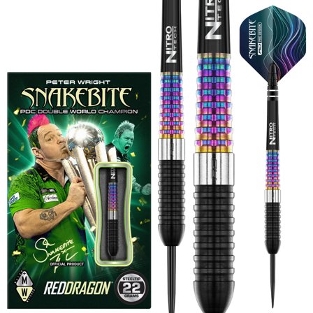 Peter Wright Corra Steel Tip Darts | Red Dragon Darts