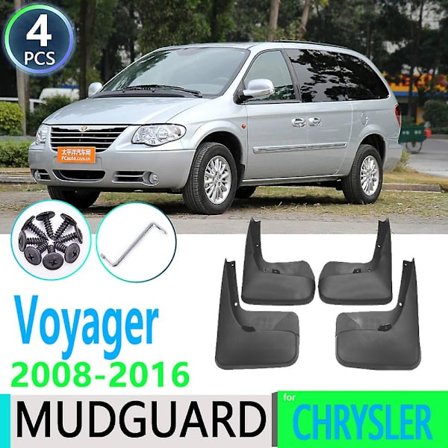 För Chrysler Voyager 2008 2009 2010 2011 2012 2013 2014 2015 2016 Stänkskydd Skärmar Mud Flaps Stänklappar Biltillbehör