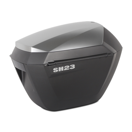 Seitenkoffer Shad SH23 Aluminium Look