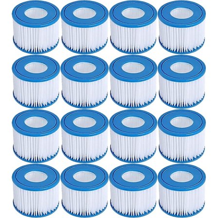 Type Vi Hot Tub Filterpatron Kompatibel Med , Lay-z-spa, Coleman Saluspa 90352e, 58323e, 58323 Swimming Pool Pumpe, 16 Pak-b -HG