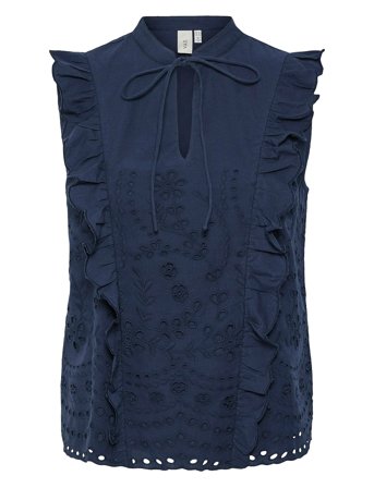 YAS Yasluma Sl Top S. Noos - Navy - 42