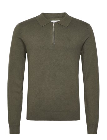 Lindbergh | Ecovero L/S Zip Polo | L