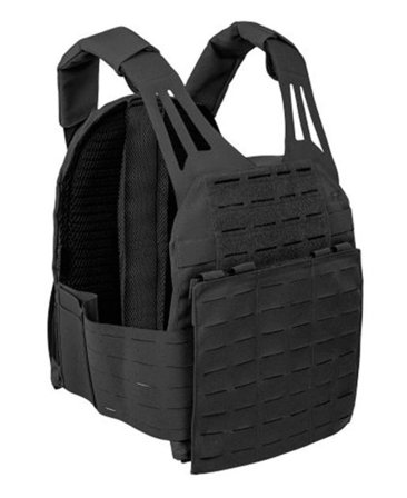 Tasmanian Tiger Plate Carrier LC Svart