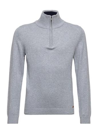 Harry3 Pullover Striktrøje Grå Mango