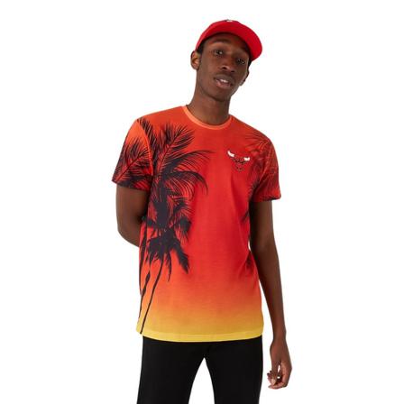 New Era, T-shirt Rood, Heren, Maat:M