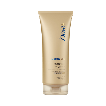 Dove DermaSpa Summer Revived Fair Self Tan Body Lotion, 200 ml Brun-utan-sol Dam 200ML