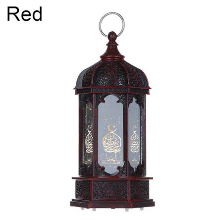 Eid Mubarak LED-vindlys Ramadan-dekorasjoner