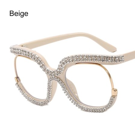 Anti-blå ljusglasögon Datorglasögon BEIGE BEIGE