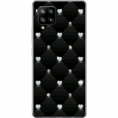 Samsung Galaxy A42 5g Mjukt Skal - Bling Heart