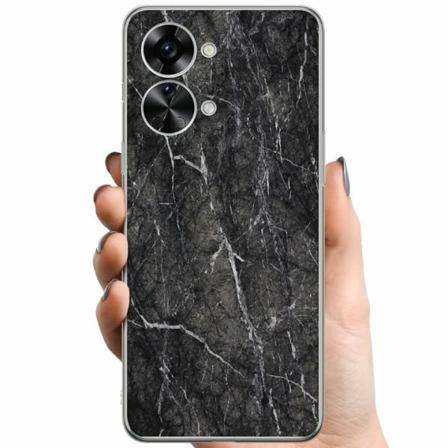 Oneplus Nord 2t Tpu Mobilskal Marmor Svart