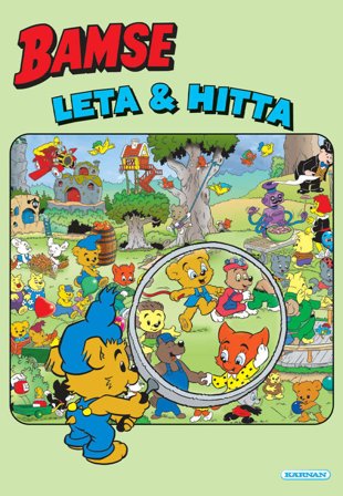 KÄRNAN PYSSELBOK BAMSE LETA OCH HITTA Skapa & pyssla Unisex ONESIZE
