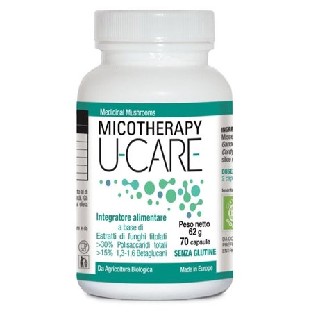 Micotherapy U-Care 70 Capsule: Benessere Naturale Integratore