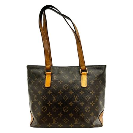 Louis Vuitton Vintage, Pre-owned Cabas Piano Monogram Tote Bag Zwart, Heren, Maat:ONE Size,Canvas