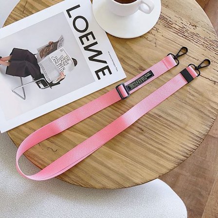 Minimalistisk mobiltelefonhängsnöre, bredband utan åtdragning runt halsen, nyckelring, telefonrep kan hängas diagonalt, ID-kortshållare för arbete