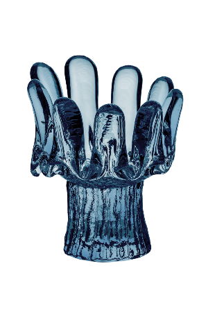 Kosta Boda Ljuslykta Sunflower cirkulär 115 mm Ljus & ljusstakar Blå 11.5x10x10