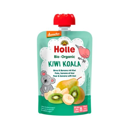 Holle Kiwi Koala Pære Banan & Kiwi Smoothie 100 g, Børn & Forældre, Babymad, Øvrigt