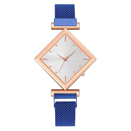 Dame Mode Quartz Ur, Rustfrit Stålarmbåndsur, Analogt Ur