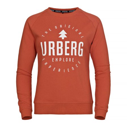 Urberg Logo Sweatshirt Women's Women long-sleeved sweaters Orange M
