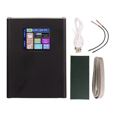 Punktsvejsemaskine med 1,8 tommer LCD-farvedisplay Justerbar bærbar professionel mini-punktsvejsningsmaskine til batteri