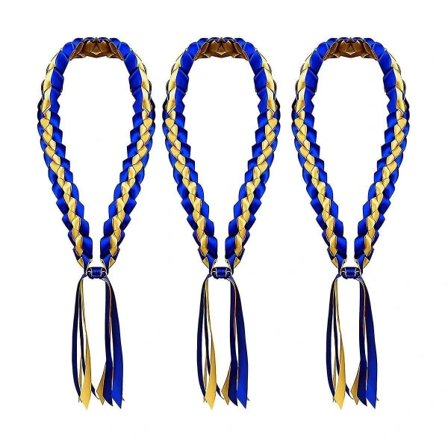 【PP】3 stk. Eksamenssnor 2023 Båndløs For Eksamen Flettede Eksamenssnor Klasse 2023 Eksamen