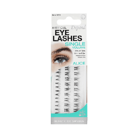 Depend Single Eyelashes ALICE Lösögonfransar & färgning Unisex 1ST