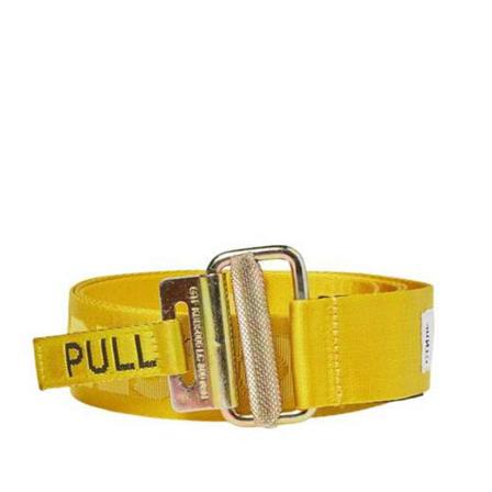 Heron Preston Waist Gul, unisex Bælter, Størrelse: ONE Size