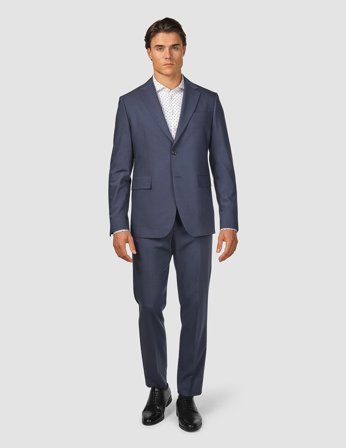 Shaping New Tomorrow - Tech Wool Suit - Navy - Slim - Male - Size