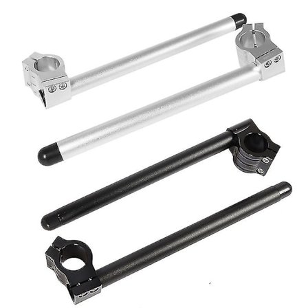 Moottoripyörän ohjaustanko 22mm ohjaustangon kiinnikkeet Haarukkaohjaustangon kiinnikkeet Yhteensopiva yleismallin Cafe Racer -moottoripyörän kanssa 