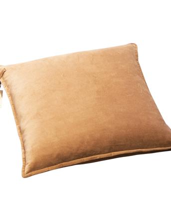Beate Velour Pillow Home Textiles Cushions & Blankets Cushions Beige Monday Sunday
