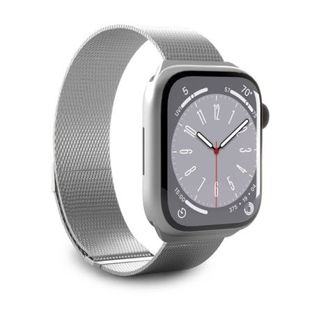 Puro Milanese rustfritt stål Apple Urarmbånd 38/40/41 mm - Sølv