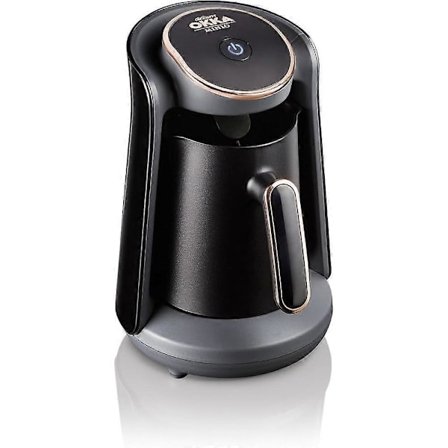 - Arzum Okka Arzum OK004 Okka Minio Tyrkisk Kaffemaskine, Kapacitet til 4 Kopper, Anti-Overløb, Kobberfarvet
