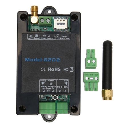 G202 GSM Portåpner Fjernkontroll Smart 850 900 1800 1900MHz GSM Døråpner GSM Porttilgangskontroll