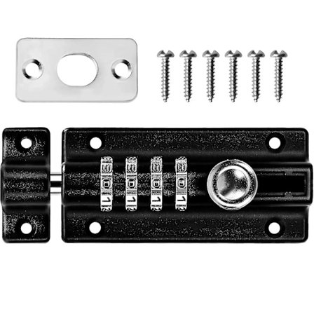 Kombinasjonslåsbeslag 4-sifret kombinasjonslås Mekanisk kode Dør lås Nøkkelfri skyv