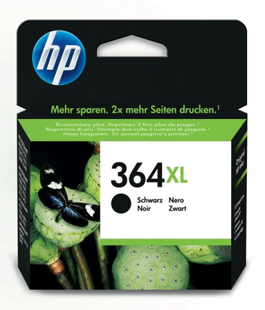 HP 364XL - Høy ytelse - svart - original - blekkpatron