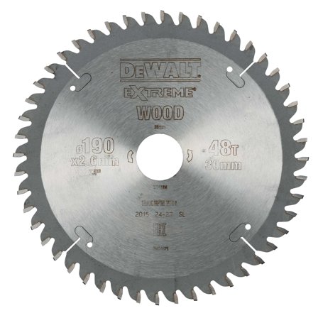 Dewalt DT4094-QZ Savklinge 190 x 30 mm, 48T, Maskintilbehør & forbrugsvarer