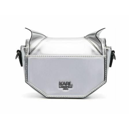 Karl Lagerfeld Tas Gray , Grijs , Heren , Maat: ONE Size Schoudertassen