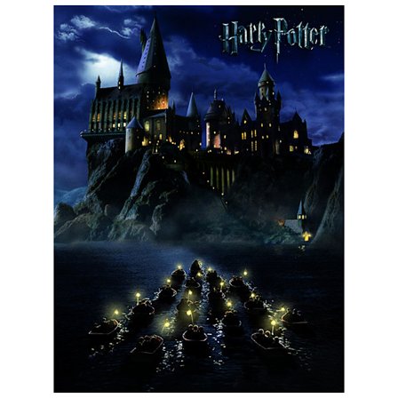 Harry Potter Canvastryck Hogwarts School 80 x 60